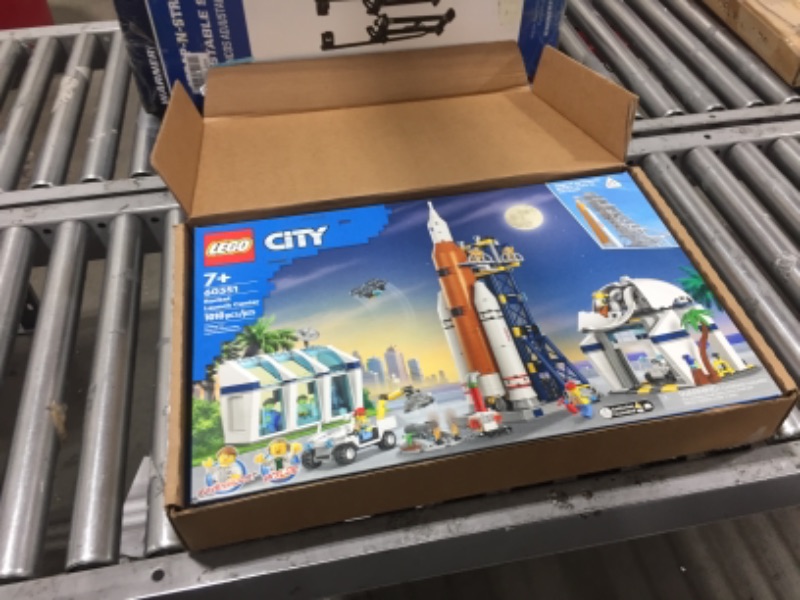 Photo 2 of LEGO City Rocket Launch Center 60351 Building Toy Set; NASA-Inspired Space Toy for Kids Aged 7 and up (1,010 Pieces) Frustration-Free Packaging