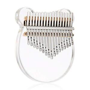 Photo 1 of Kalimba 17 Key Mbira Finger Piano Mahogany Music Instruments with Tuning Tool and Carry Bag
