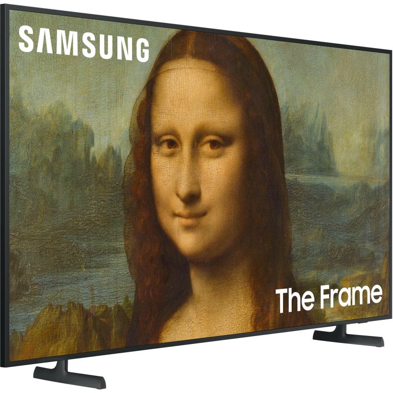 Photo 1 of Samsung - 32" Class The Frame QLED Full HD Smart Tizen TV
