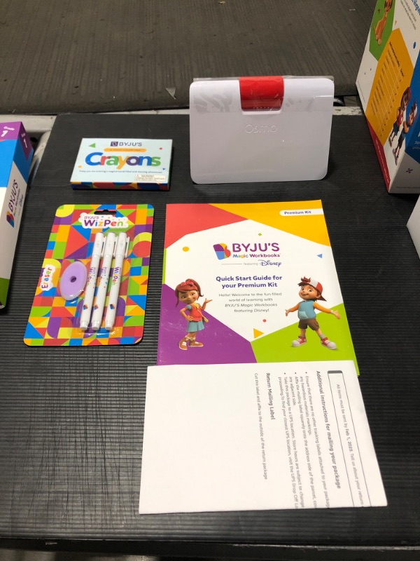 Photo 3 of BYJU’S Learning: Disney, 1st Grade Premium Edition (App + 8 Workbooks) Ages 5-7, Featuring Disney & Pixar Characters - Learn Reading, Addition/Subtraction, Writing & Phonics - Osmo Fire base included Fire Tablet 1st Grade