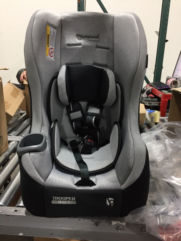 Photo 3 of Baby Trend Trooper 3-in-1 Convertible Car Seat, Moondust (CV01C87B)