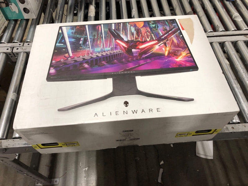 Photo 2 of Alienware 360Hz Gaming Monitor 24.5 Inch FHD (Full HD 1920 x 1080p), NVIDIA G-SYNC Certified, 100mm x 100mm VESA Mounting Support, Dark Side of The Moon - AW2521H