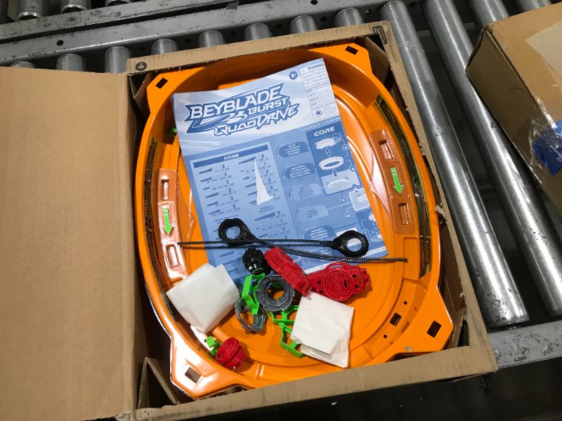 Photo 1 of BEYBLADE Burst QuadDrive Cosmic Vector Battle Set -- Battle Game Set with Beystadium, 2 Battling Top Toys and 2 Launchers for Ages 8 and Up