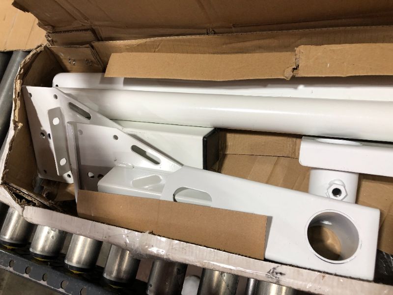 Photo 4 of Buyers Products 1501310 Van Ladder Rack White Powder Coated Steel