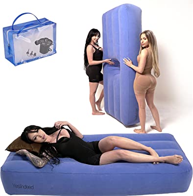 Photo 1 of BBL Brazilian Butt Lift Bed with Hole, Inflatable BBL Mattress for Post Surgery Recovery, Waterproof Flocked Top Comfortable & Supportive - BBL Bed + Carrying Bag and Air Pump