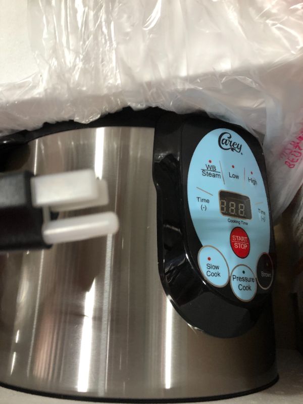 Photo 1 of CAREY Smart Electric Pressure Cooker and Canner, Stainless Steel