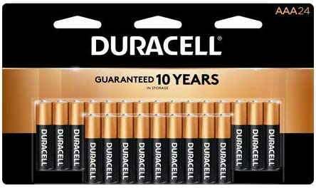 Photo 1 of 24 Pack"AAA" Duracell CopperTop Alkaline Batteries (Original Version)
