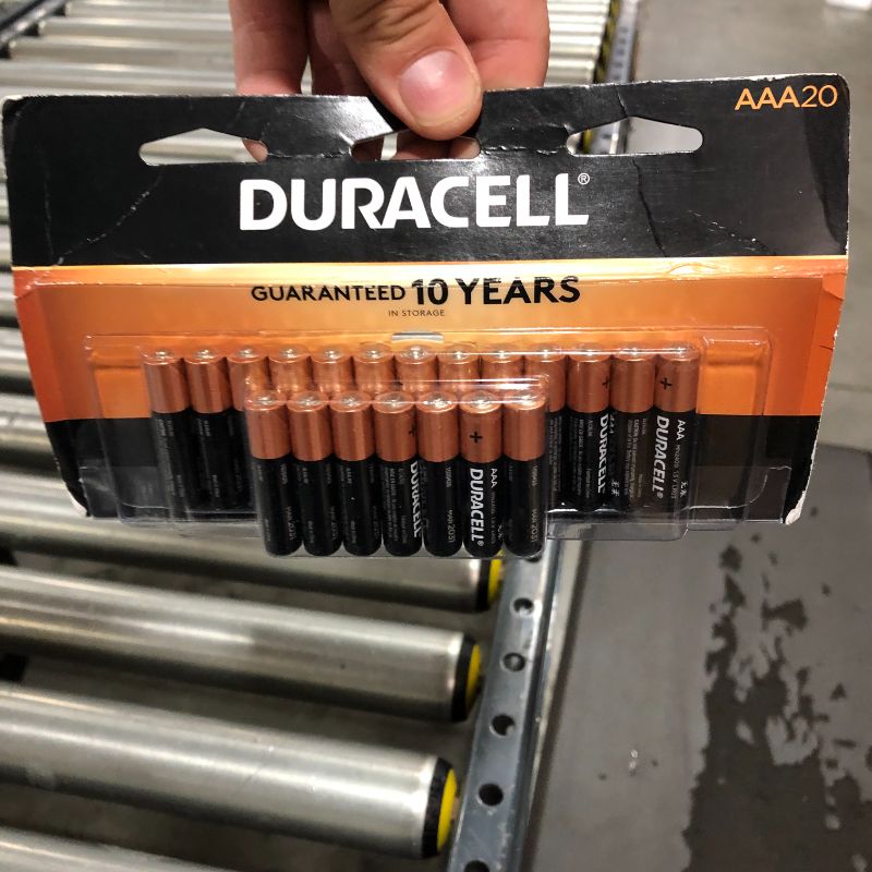 Photo 2 of 24 Pack"AAA" Duracell CopperTop Alkaline Batteries (Original Version)
