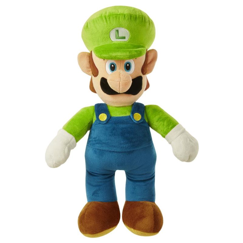 Photo 1 of Nintendo Super Mario - Jumbo Plushi - Squishi -  Luigi 20" - 

