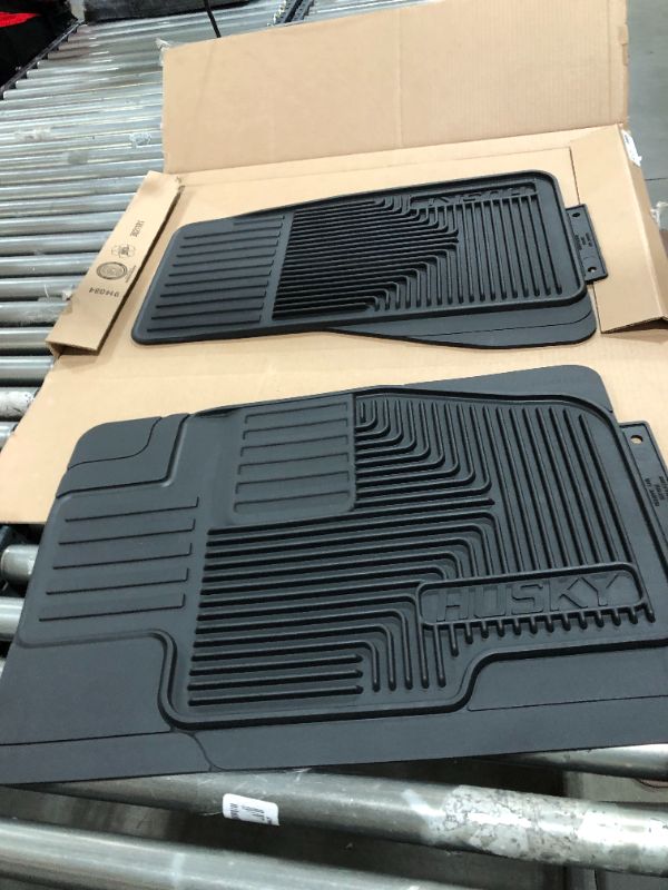 Photo 4 of 2012 GMC Canyon Husky Liners Heavy-Duty Floor Mats, Front Row Floor Mats in Black
