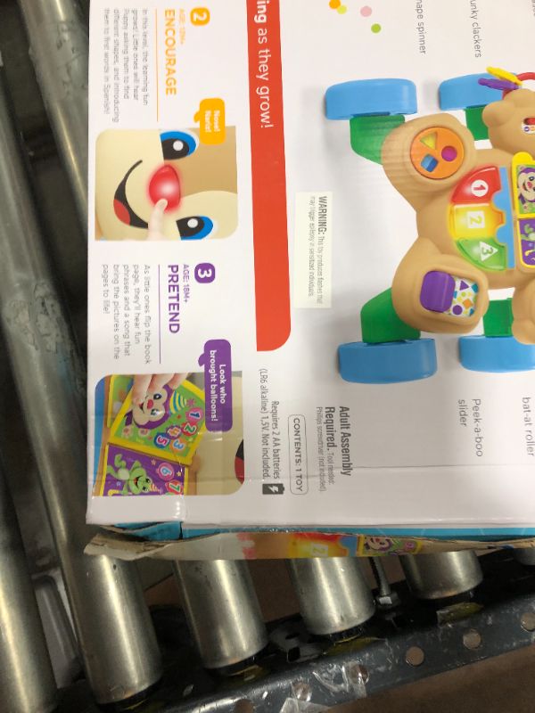 Photo 4 of Fisher-Price Laugh and Learn Smart Stages Learn with Puppy Walker
