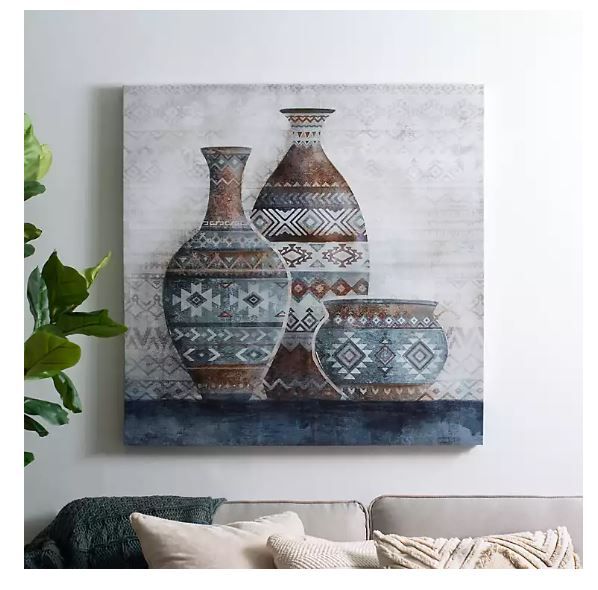 Photo 1 of Global Vessels Canvas Art Print 40x40
