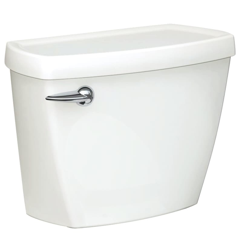 Photo 1 of American Standard 4149A104 Champion 4 Toilet Tank Only with EverClean Surface - Left-Mounted Tank Lever White Fixture Toilet Tank Only
