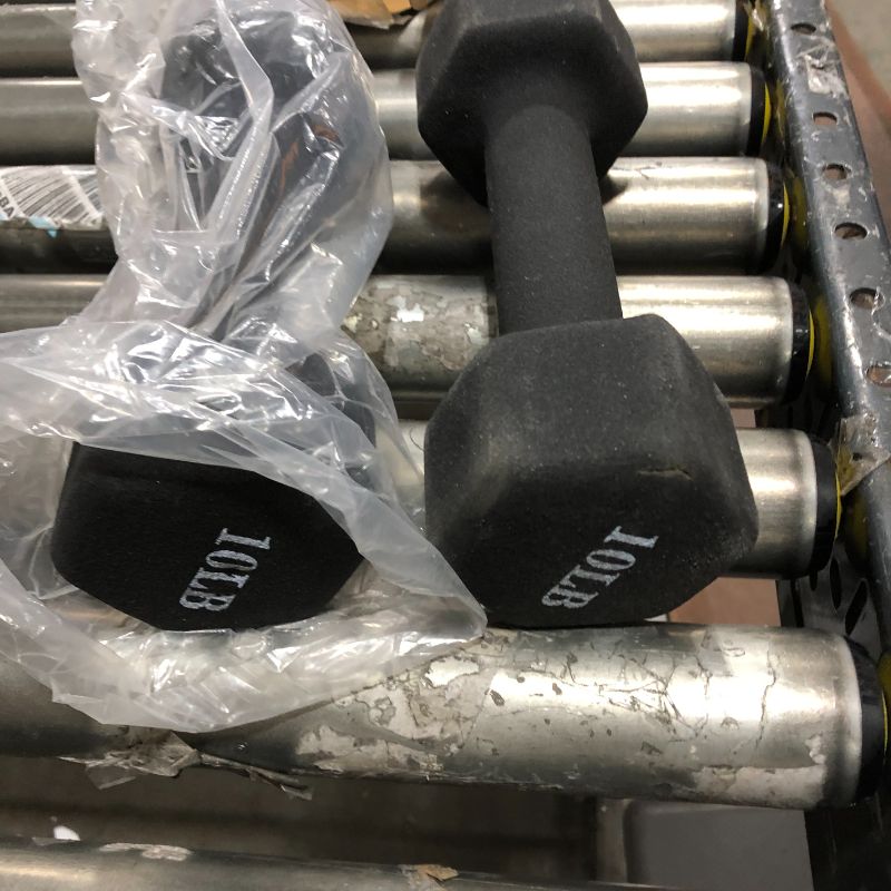 Photo 2 of 10 lb Neoprene Dumbbell (set of 2)