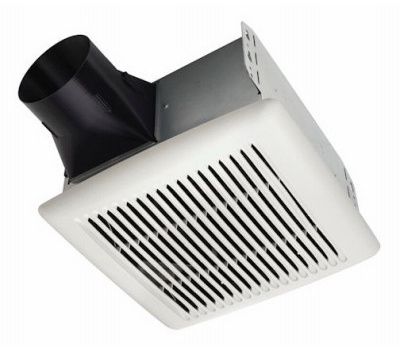 Photo 1 of Broan-NuTone AE110 InVent Series 110 CFM Ceiling Room Side Installation Bathroom Exhaust Fan, ENERGY STAR
