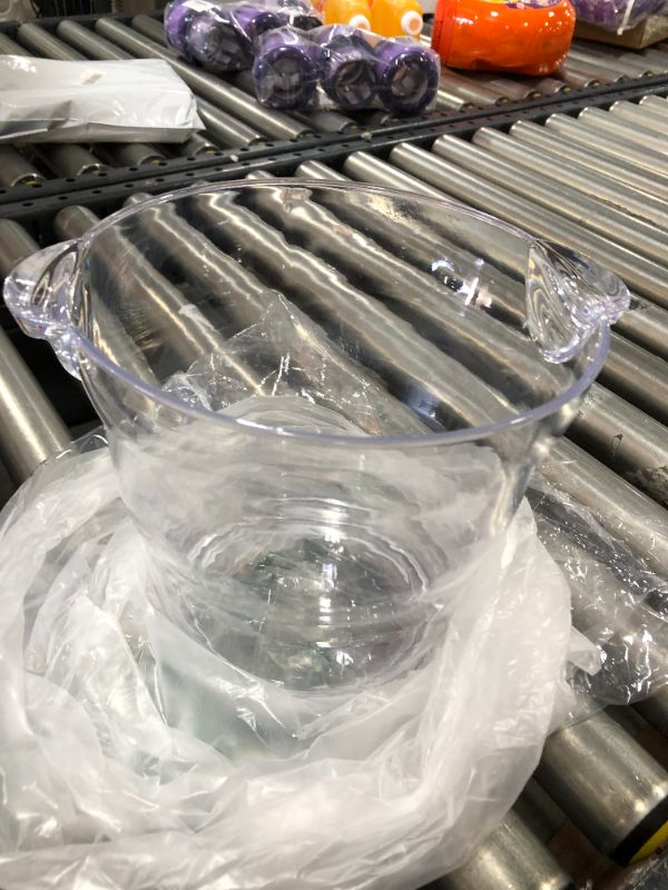 Photo 1 of CLEAR PLASTIC MIXING BOWL