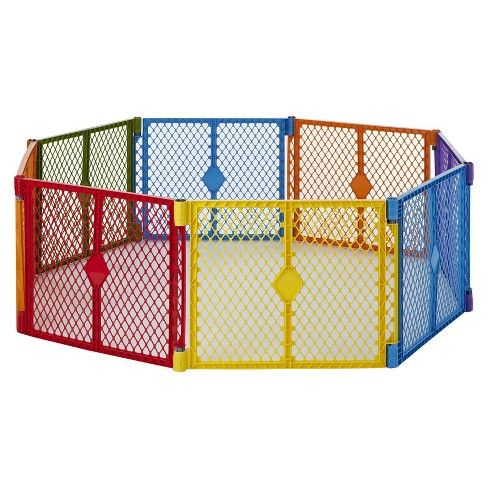 Photo 1 of North States Superyard Play Yard, Colorplay, 8 Panel