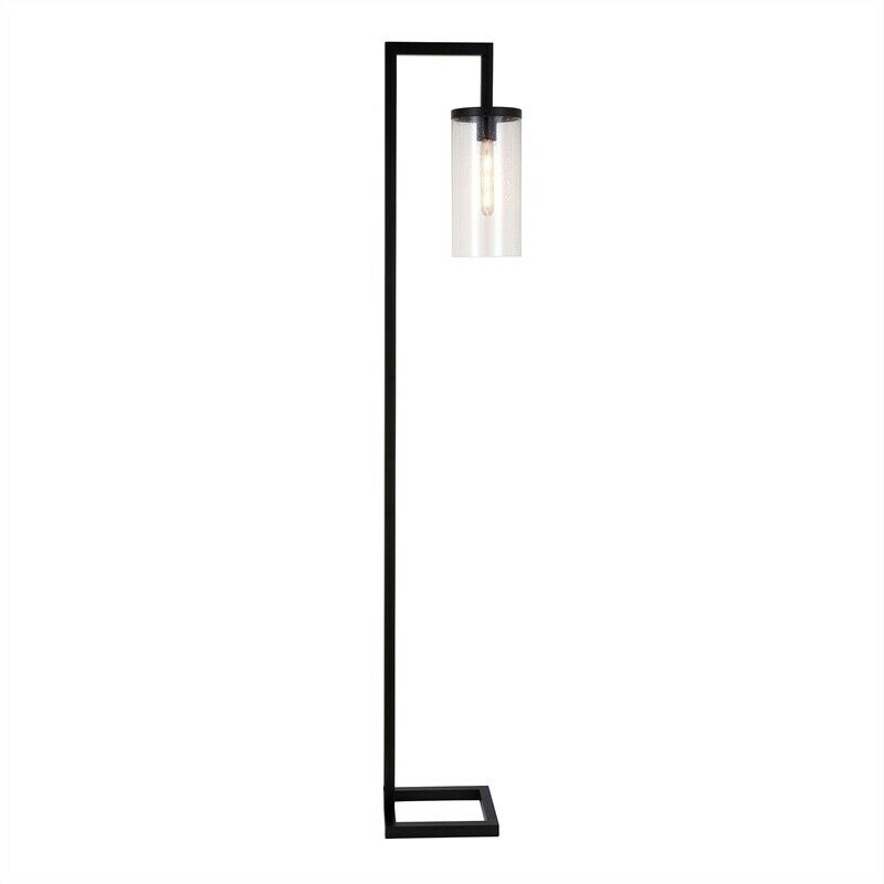 Photo 1 of Modern Farmhouse Seeded Glass Floor Lamp
