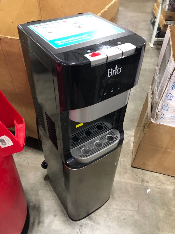 Photo 2 of Brio Bottom Loading Water Cooler Water Dispenser – Essential Series - 3 Temperature Settings - Hot, Cold & Cool Water - UL/Energy Star Approved
