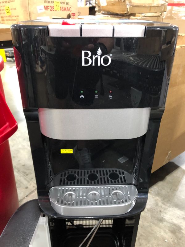 Photo 5 of Brio Bottom Loading Water Cooler Water Dispenser – Essential Series - 3 Temperature Settings - Hot, Cold & Cool Water - UL/Energy Star Approved
