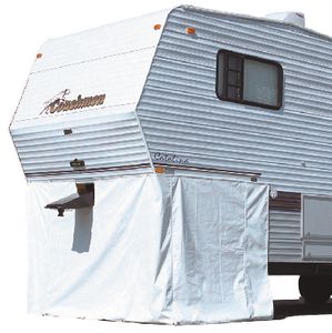 Photo 1 of ADCO® 3501 - 5th Wheel Trailer Storage Skirt 64"H x 236"L