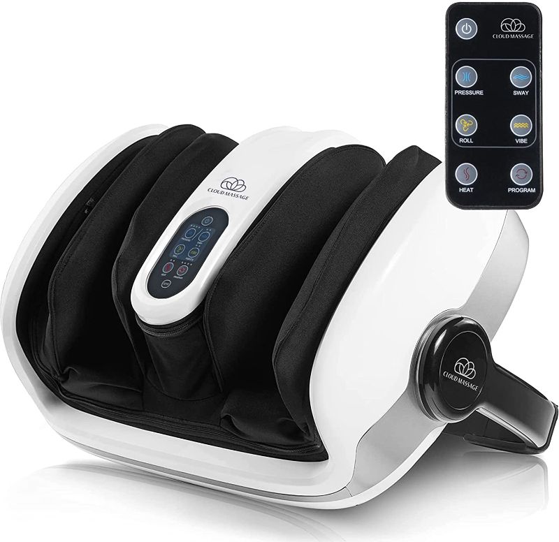 Photo 1 of Cloud Massage Shiatsu Foot Massager Machine - Increases Blood Flow Circulation, Deep Kneading, with Heat Therapy- Deep Tissue, Plantar Fasciitis, Diabetics, Neuropathy (with Remote)
