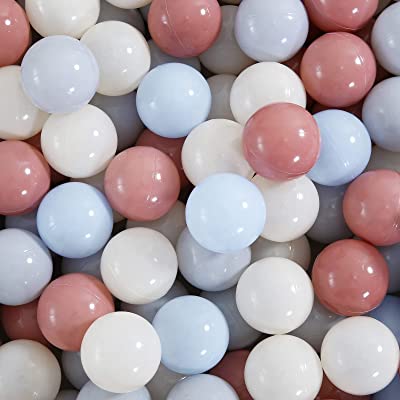 Photo 1 of Heopeis Ball Pool Balls Play Balls -100PCS Pastel Colors Baby Soft Balls BPA Free Non-Toxic Crawl Balls Crush Proof Balls for Toddlers Baby Kids Birthday Pool Tent Party
