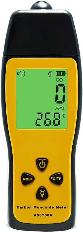 Photo 1 of Handheld Carbon Monoxide Meter, Portable CO Gas Detector, Gas Tester with 0?1000ppm Range, 1PPM Resolution(Battery NOT Included)
