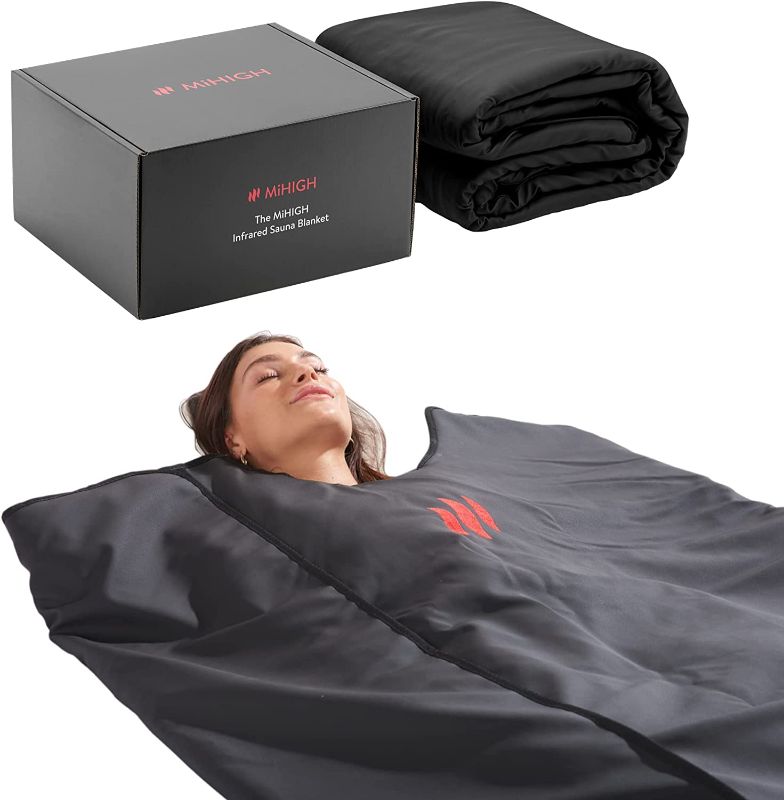 Photo 1 of MiHIGH - Infrared Portable Sauna Blanket for Exercise Recovery, Detoxification and General Wellbeing, Used by Elite Athletes, Suitable for All