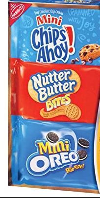 Photo 1 of  Classic Mix Variety Pack, OREO Mini, CHIPS AHOY! Mini, Nutter Butter Bites, RITZ Bits Cheese, 43.6z