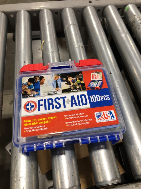 Photo 1 of Be Smart Get Prepared 10HBC01082 First Aid Kit - 100 Piece