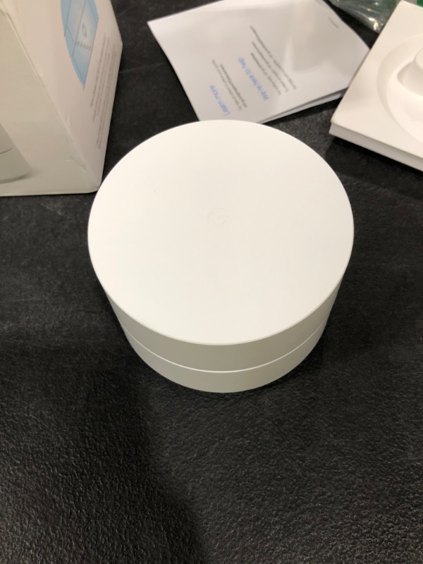 Photo 2 of Google Wifi - AC1200 - Mesh WiFi System - Wifi Router - 1500 Sq Ft Coverage - 1 pack
