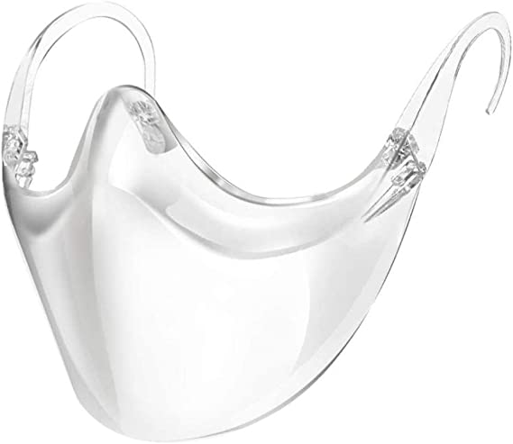 Photo 1 of (2 Sets ) Clear Face Shield,  Reusable Plastic Face Shield and Breathable Transparent Face Shield for Women.