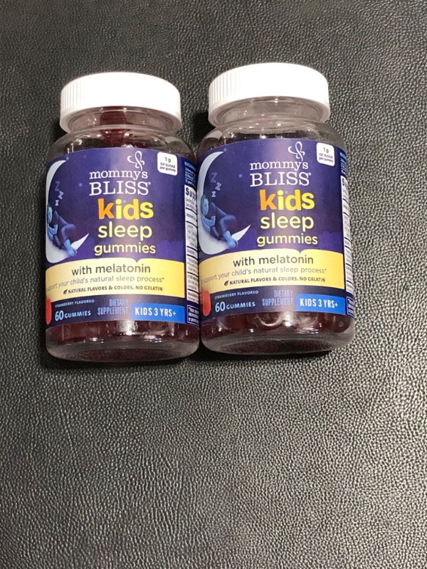 Photo 2 of (2 pack) Mommy's Bliss Kids Sleep Gummies + Melatonin - 60ct
