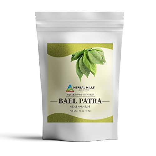Photo 1 of 2 Pack!! Herbal Hills Bael Patra Powder 454gm / 16oz Bael Leaf, Bilva Powder Aegle Marmelos (16 Oz)
