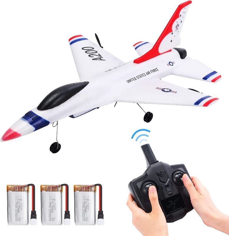 Photo 1 of EagleStone RC Airplane 2.4GHz 2 Channel Remote Control Plane -no remote included-
