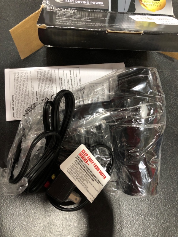 Photo 1 of Revlon Compact Hair Dryer 1875W Lightweight Design