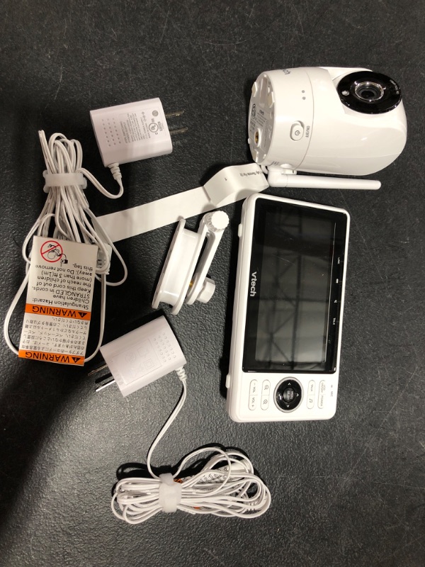 Photo 1 of VTech Upgraded Smart WiFi Baby Monitor VM901, 5-inch 720p Display, 1080p Camera, HD NightVision, Fully Remote Pan Tilt Zoom, 2-Way Talk, Free Smart Phone App, Works with iOS, Android
