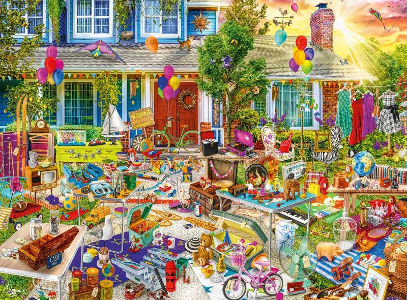 Photo 1 of Buffalo Games Aimee Stewart: Yard Sale Puzzle 1000pc