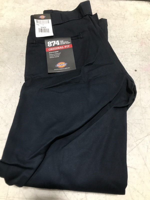 Photo 2 of Dickies Men's Casual Pants DARK - Navy Straight-Leg Pants - Men 31X31 