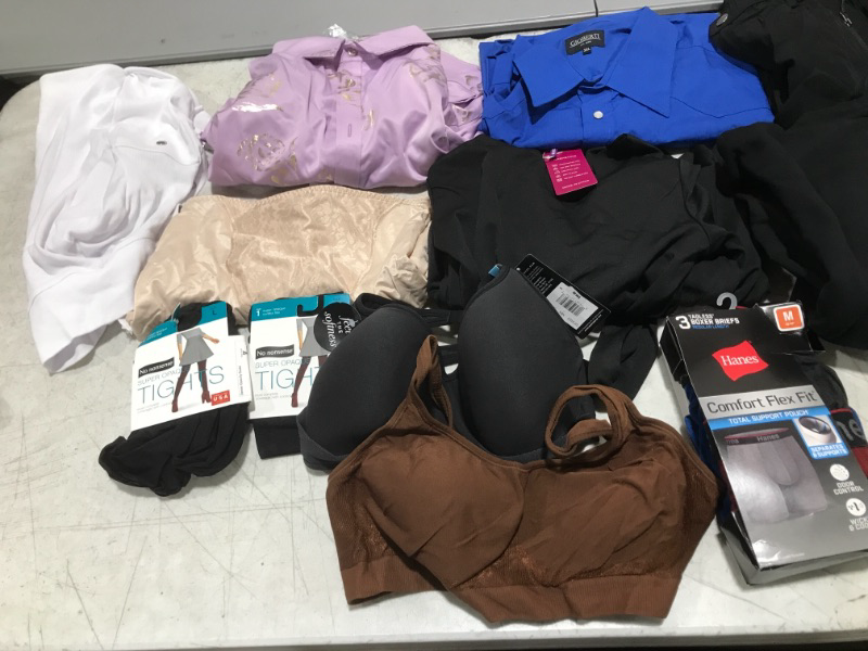 Photo 2 of BAG LOT! MIXED - MENS- WOMENS -- SIZES VARY -- NEW/USED 