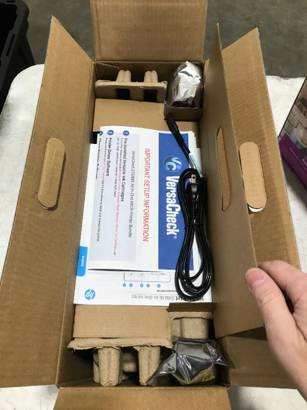 Photo 1 of VersaCheck HP DeskJet 3755 MX MICR Check Printer and VersaCheck Gold Check Printing Software Bundle, (3755MX)