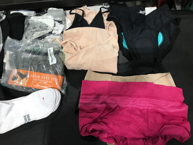 Photo 1 of BAG LOT!!!!!! ALL NEW MENS/WOMENS UNDER CLOTHES -- SIZES VARY 