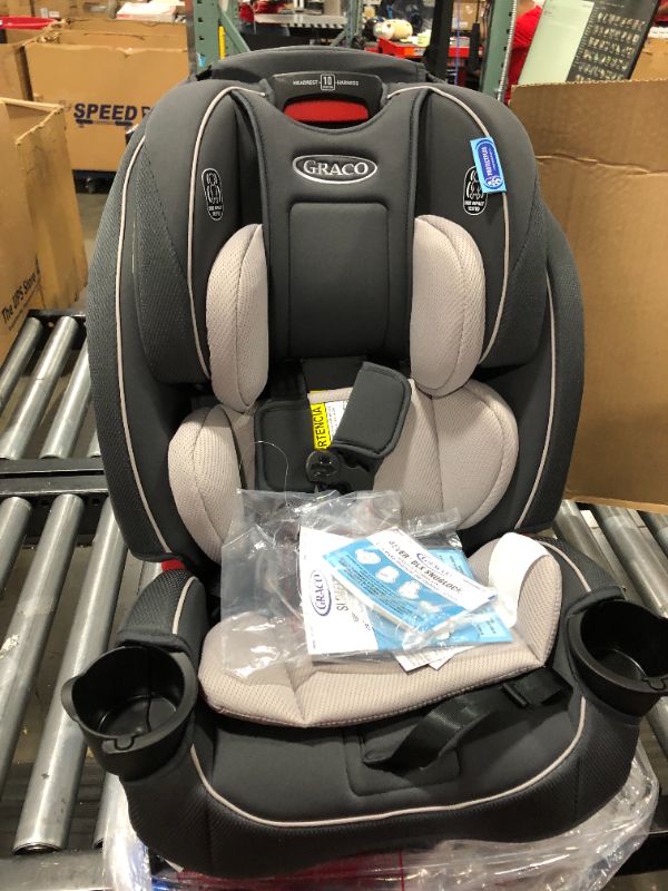 Photo 2 of Graco Slimfit 3 in 1 Car Seat | Slim & Comfy Design Saves Space in Your Back Seat, Redmond