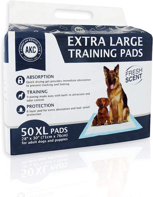 Photo 1 of American Kennel Club Pet Training and Puppy Pads, Regular and Extra Large