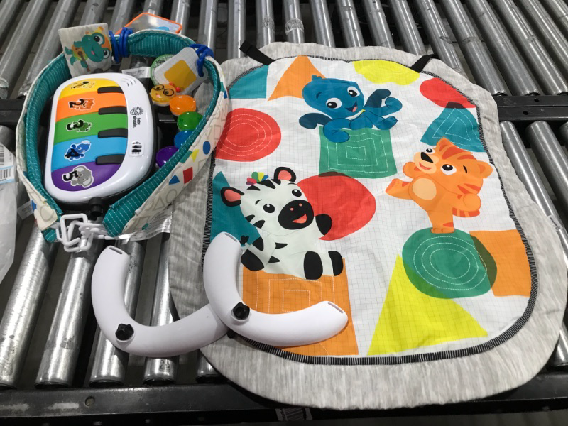 Photo 2 of Baby Einstein 4-in-1 Kickin' Tunes Music and Language Play Gym and Piano Tummy Time Activity Mat