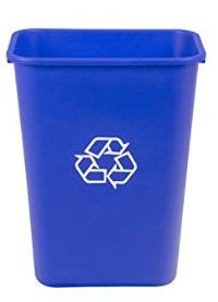 Photo 1 of 10 Gallon Commercial Office Wastebasket - 1 