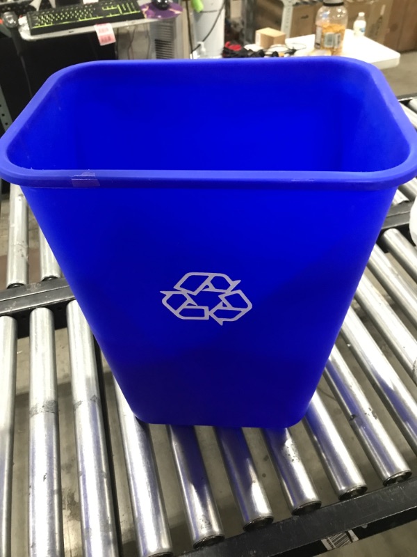 Photo 2 of 10 Gallon Commercial Office Wastebasket - 1 