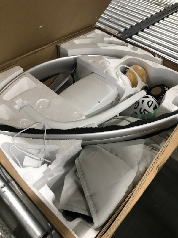 Photo 1 of 4moms MamaRoo Multi-Motion Baby Swing, Bluetooth Baby Swing with 5 Unique Motions, Grey Gray