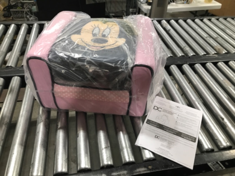 Photo 1 of Delta Children Figural Upholstered Kids Chair, Disney Minnie Mouse
size - 16.75"D x 17.5"W x 22.75"H
